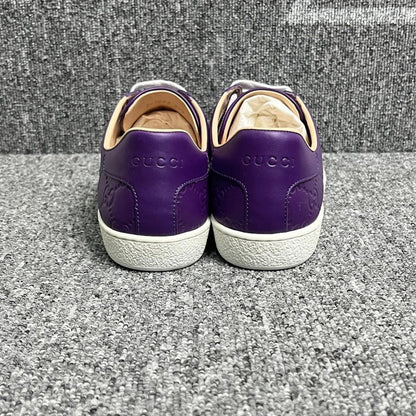 Gucci Classic Logo Leather Casual Sneakers 0079