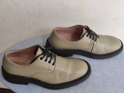 Bottega Veneta Derby Leather Shoes