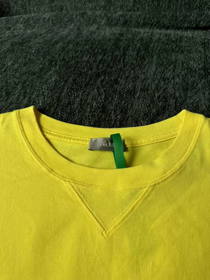 Dior x Peter Doig Yellow Short Sleeve T-shirt
