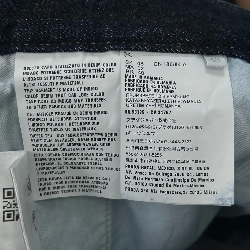 Prada Logo Cotton Summer Shorts for Men