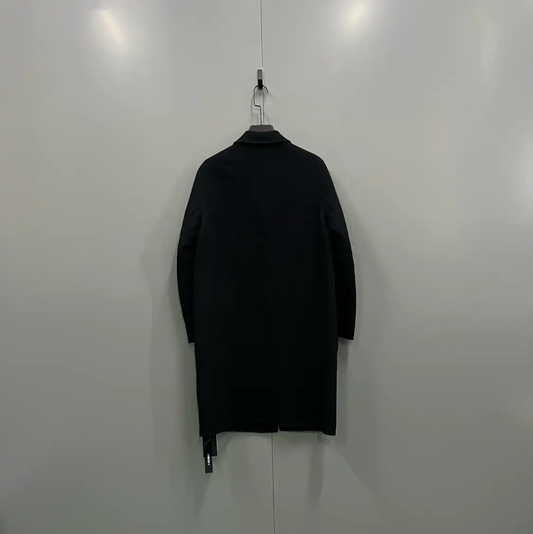 Acne Studios Black Longline Coat