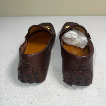 Gucci Brown Leather Horsebit Casual Shoes for Men 0079