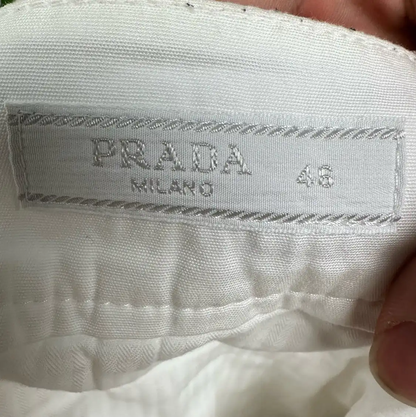 Prada M Men's Summer White Shorts