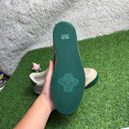 Gucci Screener Vintage Lace-Up Sneakers 0079