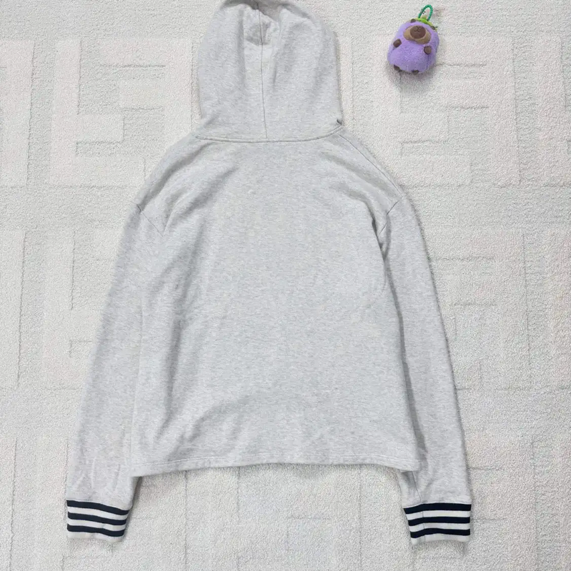 Prada Gray Men's Hoodie with Logo