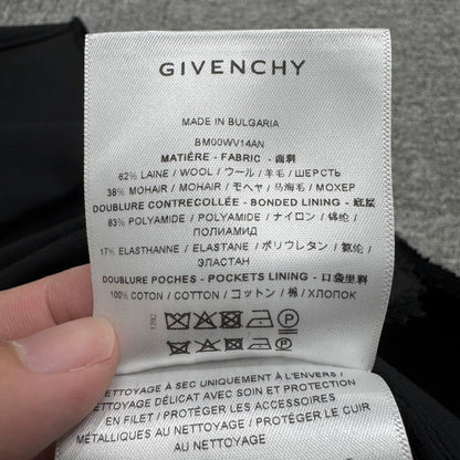 Givenchy Black Wool Gilet Vest-zp