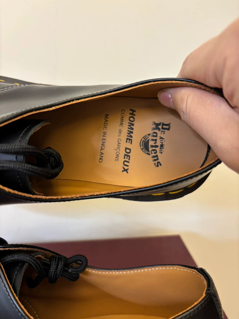 Comme des Garcons Dr. Martens Shoes