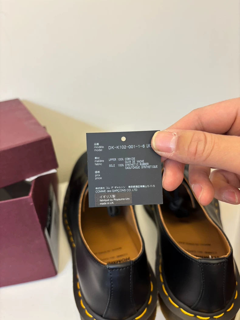 Comme des Garcons Dr. Martens Shoes