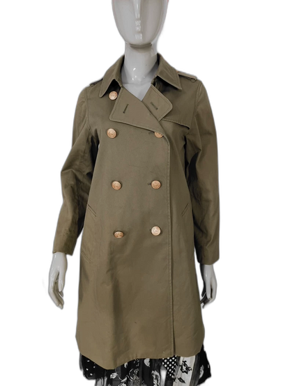 Vintage Dior Long Double-Breasted Trench Coat