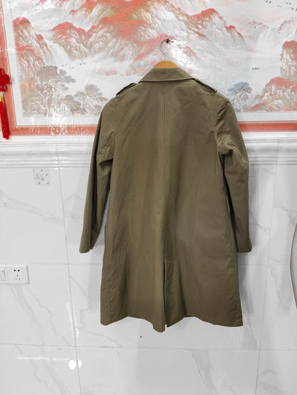 Vintage Dior Long Double-Breasted Trench Coat