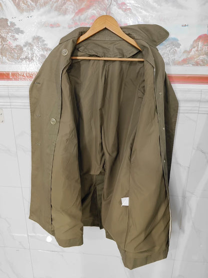 Vintage Dior Long Double-Breasted Trench Coat