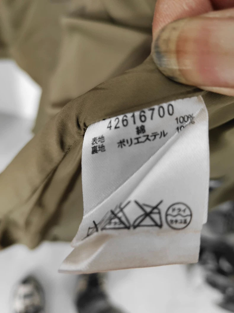 Vintage Dior Long Double-Breasted Trench Coat