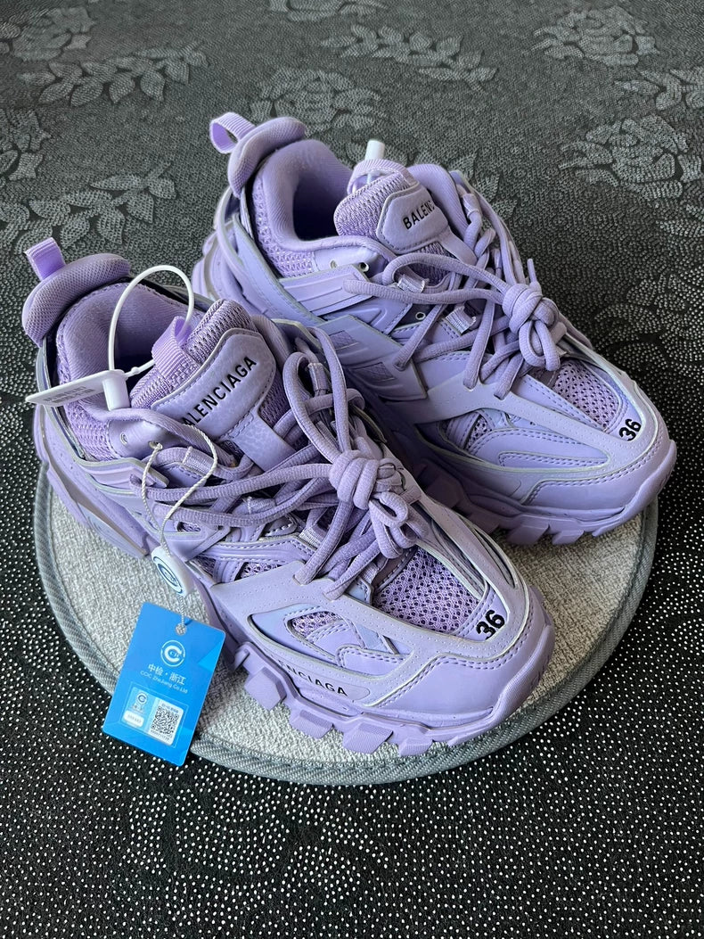 Balenciaga Track 3.0 Purple Sneakers