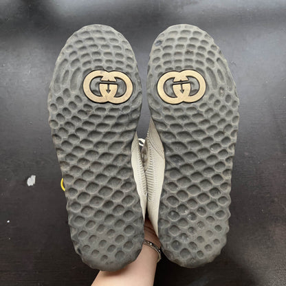 Gucci MAC80 Leather Low-Top Fashion Sneakers 0079