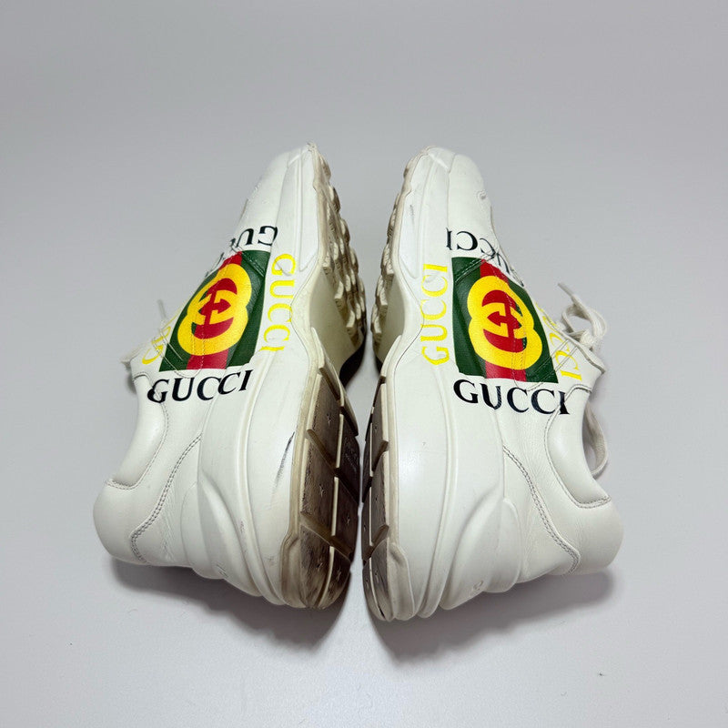 Gucci Rhyton Double G Logo Dad Sneakers for Men 0079