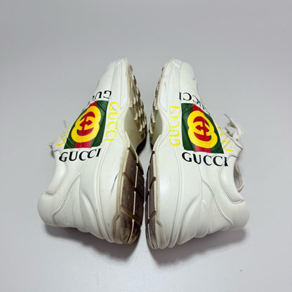 Gucci Rhyton Double G Logo Dad Sneakers for Men 0079