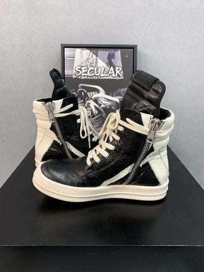 Rick Owens Classic Geobasket High Top Sneakers-yf