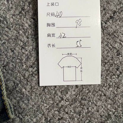 Gucci Denim Jacket with Leopard Fur Collar