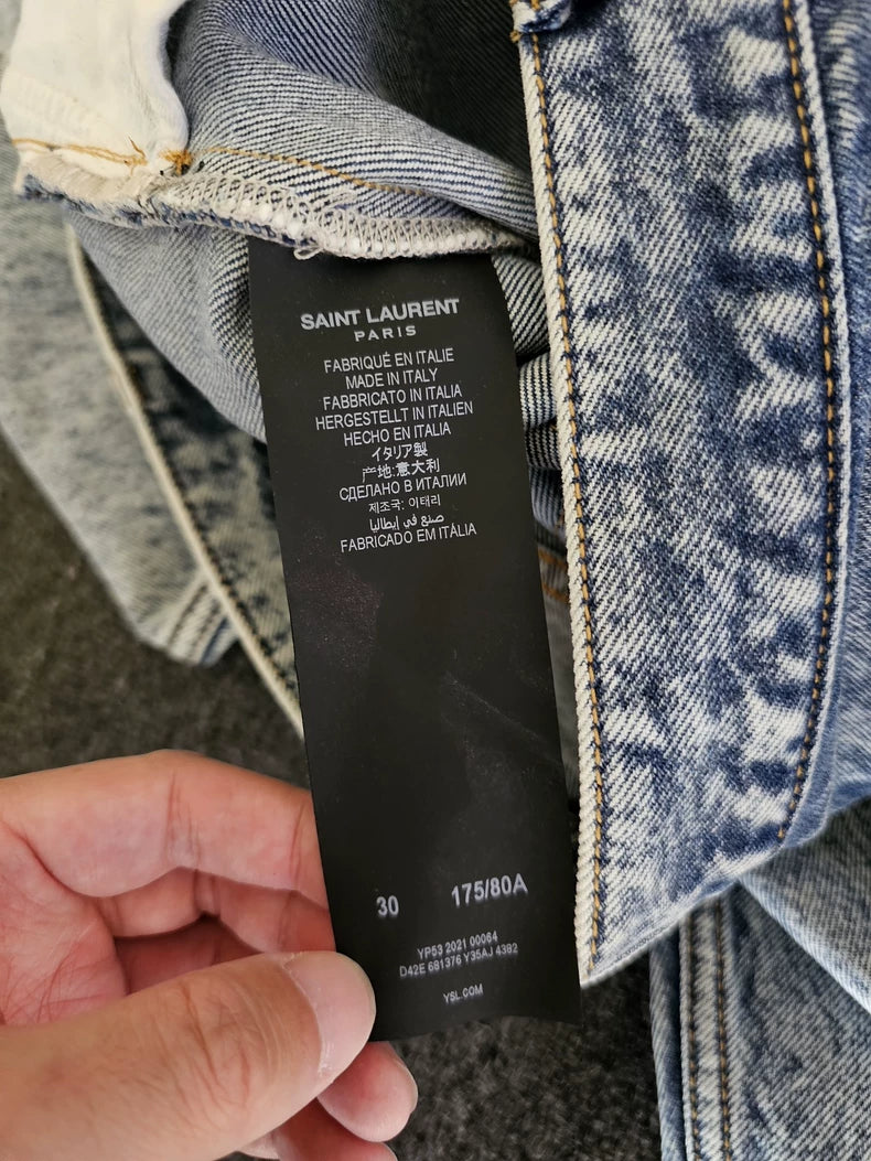 Saint Laurent D30 Denim Jeans-yf