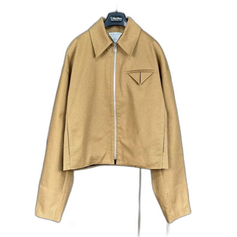 Bottega Veneta Triangle Pocket Zip Jacket