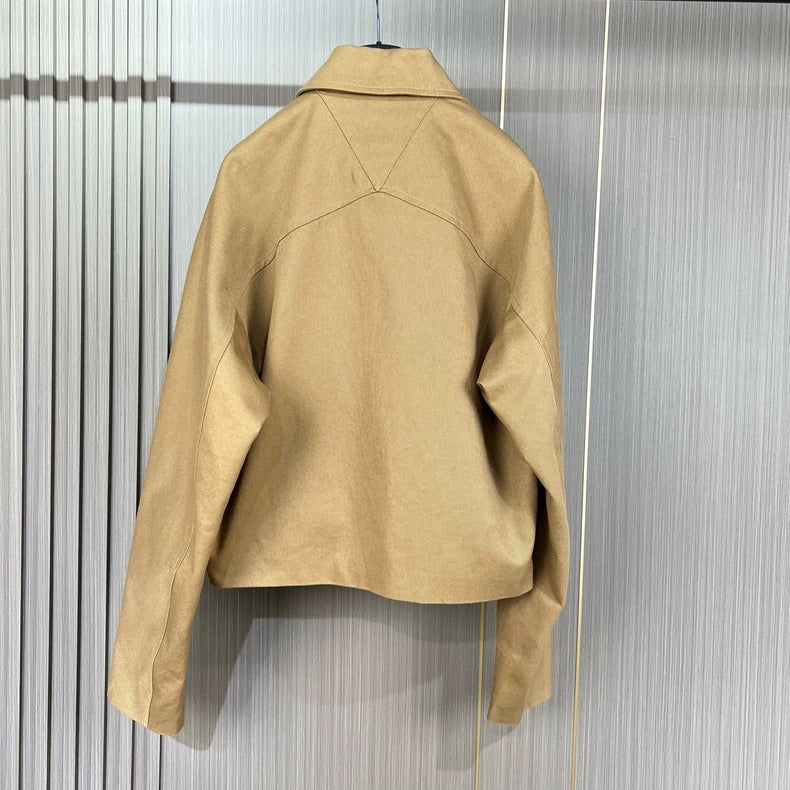 Bottega Veneta Triangle Pocket Zip Jacket