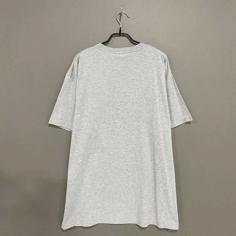 Celine Gray Logo Short Sleeve T-Shirt