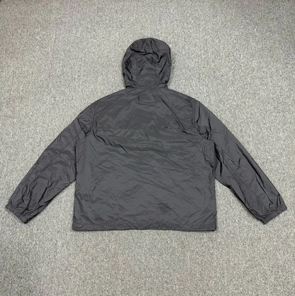 Prada Men's XL Gray Polyester Outer Jacket