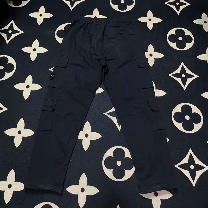 Stone Island Men's Black Casual Pants 0089