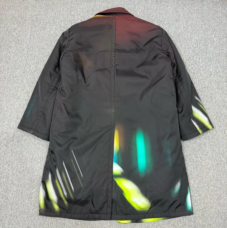Prada Multicolor Men's Coat Size S