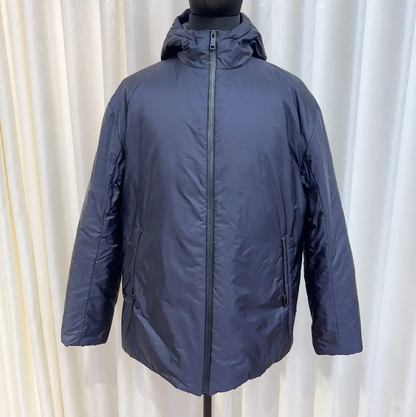 Prada Men's XL Down Jacket in Deep Blue