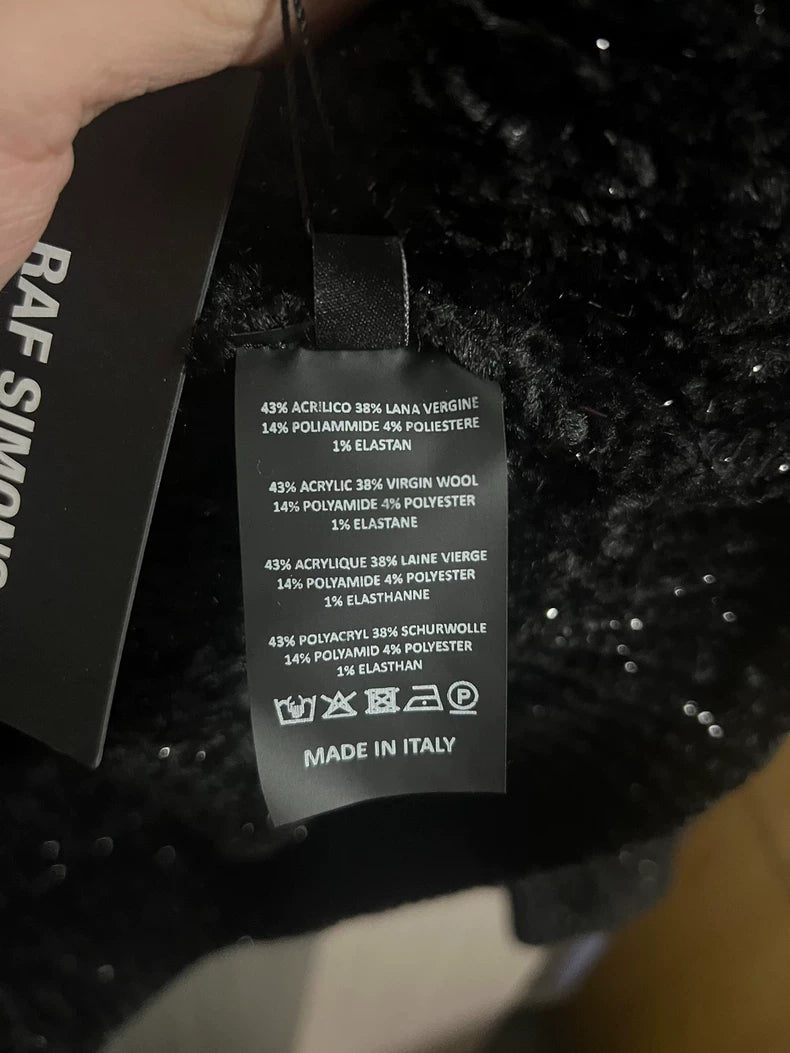 Black Half-Zip Fishermen Sweater for Men