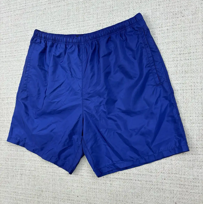 Prada Men's Summer Blue Nylon Shorts