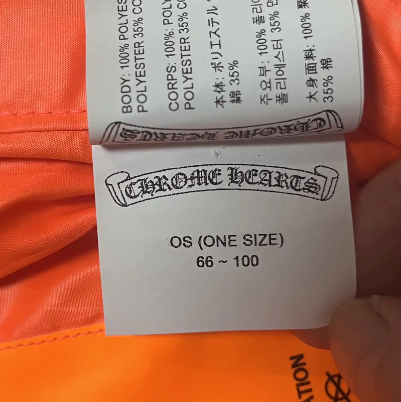 Chrome Hearts Orange Casual Pants for Men 0089