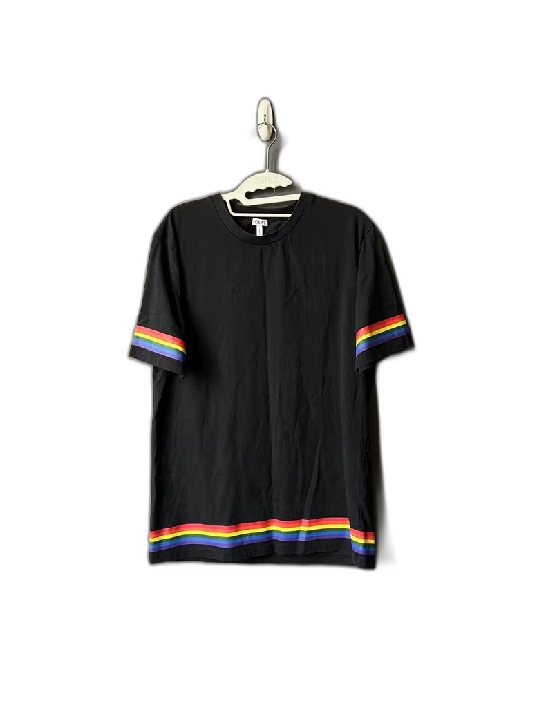 Loewe Colorful Letter Short Sleeve Tee