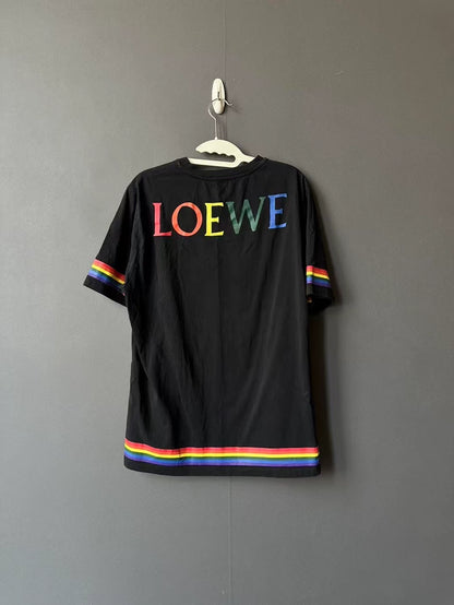 Loewe Colorful Letter Short Sleeve Tee