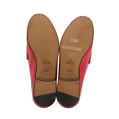 Gucci Pink Patent Leather Loafers 0079