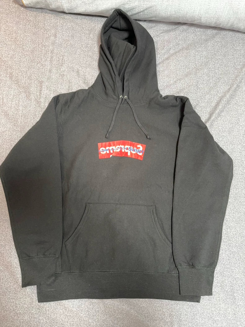 Supreme x CDG Pleated Hoodie