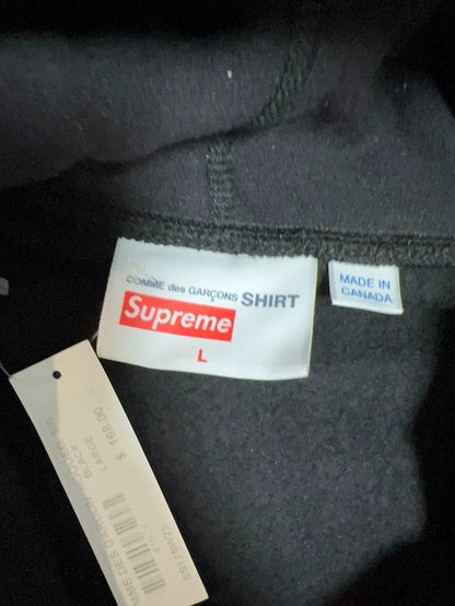 Supreme x CDG Pleated Hoodie