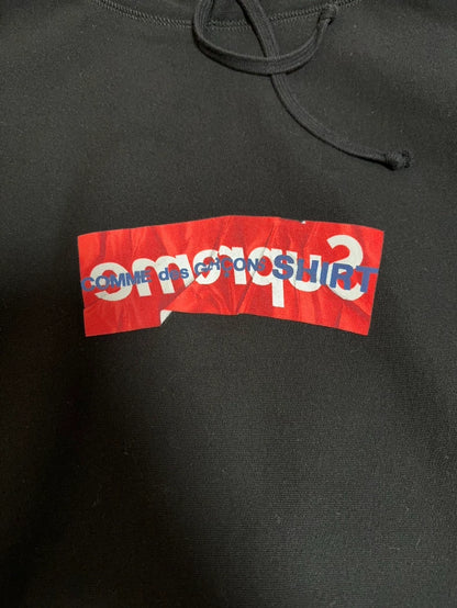 Supreme x CDG Pleated Hoodie