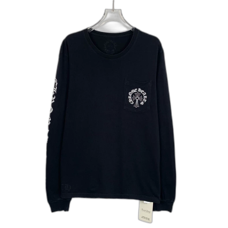 Chrome Hearts Black Logo Long Sleeve Sweatshirt