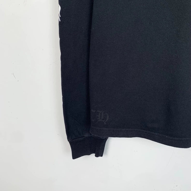 Chrome Hearts Black Logo Long Sleeve Sweatshirt