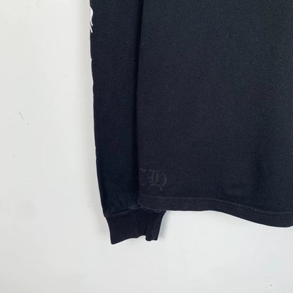 Chrome Hearts Black Logo Long Sleeve Sweatshirt