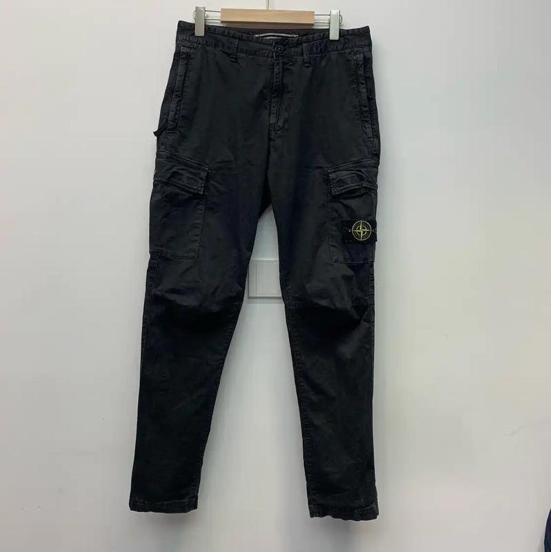 Stone Island Mens Casual Black Pants 0089