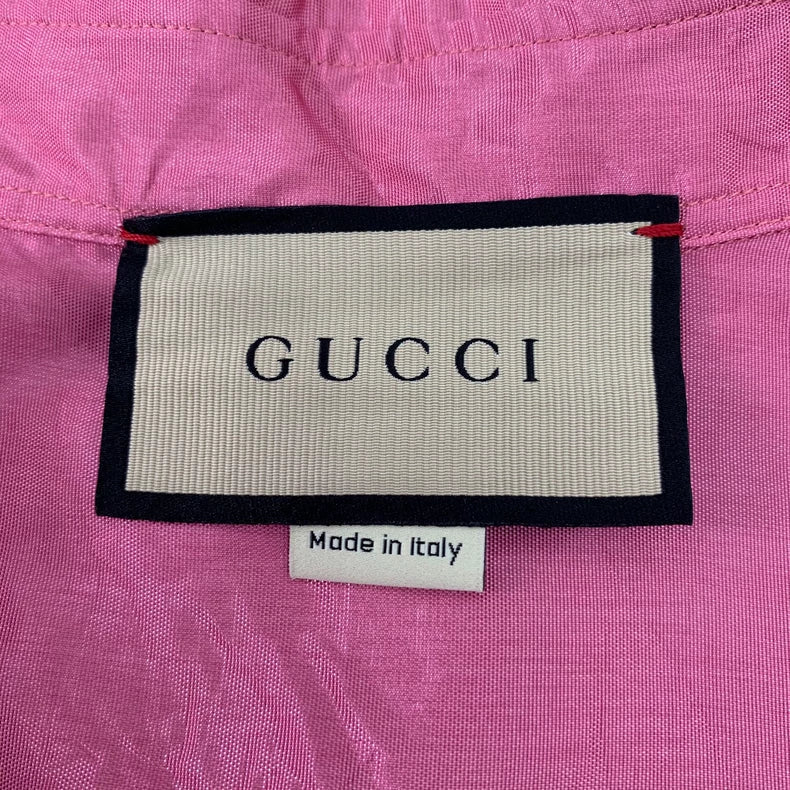 Pink Long Sleeve Button-Up Shirt