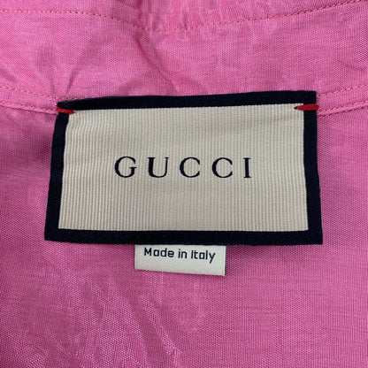 Pink Long Sleeve Button-Up Shirt