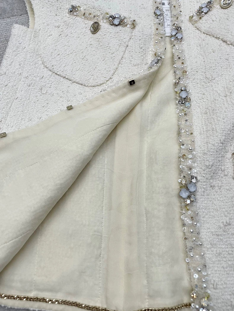 Chanel Beaded Sleeveless Vest