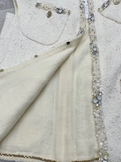 Chanel Beaded Sleeveless Vest