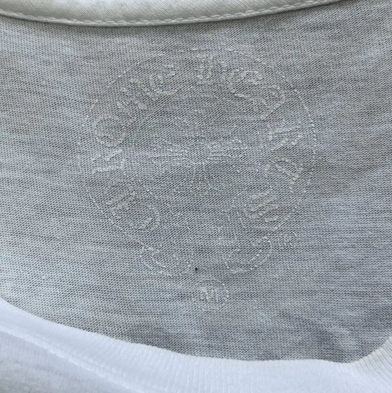 Chrome Hearts White Short Sleeve T-Shirt 0089