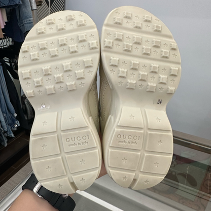 Gucci Rhyton Leather Sneakers for Kids 0079