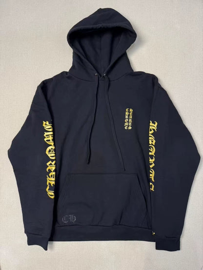 Chrome Hearts Yellow Script Hoodie
